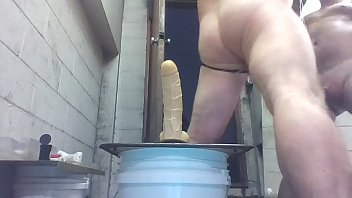 Preview 1 of Ibrown - Joey d  wanking anal dildo gape machine