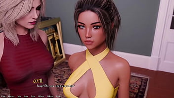 Preview 4 of Rare Video Wife Hsubamd - Being A DIK #45 - Short Haired,  Brunette With Small Tits Sucks My Big White Cock While Busty Blonde Sorority Girl Looks And Tourches Herself