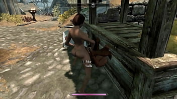 Preview 3 of Fist Rap Hd - Skyrim sexo com varias pessoas venham ver