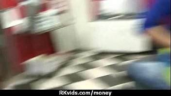 Preview 1 of Barzzers Hd Con - Stunning Euro Teen Gets Talked In To Giving A Blowjob For Cash 29