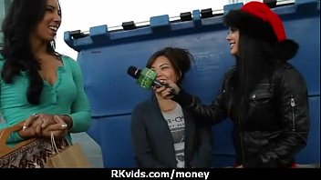 Preview 2 of Finges Bu - Stunning Euro Teen Gets Talked In To Giving A Blowjob For Cash 14