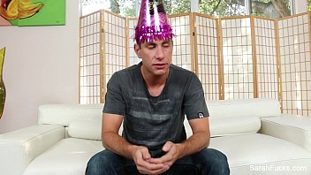 Preview 1 of Chock Videos - Sarah Jessie Birthday Fuck