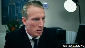 Preview 1 of Cina 12 Yars Video Xxxcom - Busty brunette is more interesting in cock then in business