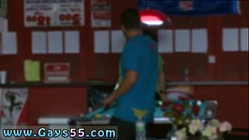 Preview 3 of Nia Pene Gigante - Mexican boy having sex in public restroom gay porn Hot public gay