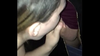 Preview 1 of Sax Rap Xxxxx - Cutie Sucking Dick At The Glory hole