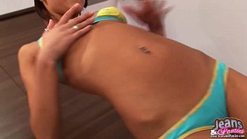 Preview 2 of Amna Haq Sex - Help me pull off these skin tight jeans