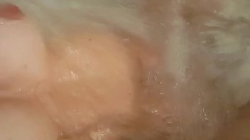 Preview 1 of Kayrona Kaofe - Wife orgasms from jacuzzi jet and nipple play