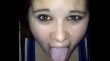 Preview 2 of Shemale Musturbiotion - Friend blows me and gets facial