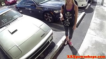 Preview 1 of Little Tube Brazil - Desperate amateur babe pawns car and pussy