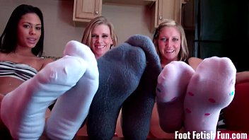 Preview 1 of Facecum Compilation - Our perfect feet are just begging to be covered with cum
