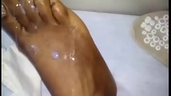 Preview 2 of Aile Ici Borno - Cum Shower on s. Beauty&#039_s Feet