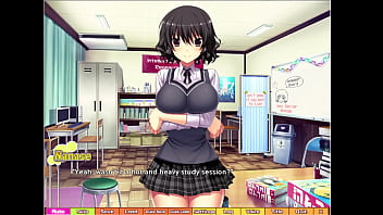 Preview 1 of Buk Mom - Tenioha! Girls Can Be Pervy Too! - Nanase Route 11 - Taken to a Love Hotel