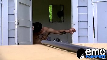 Preview 3 of Enargy Man Xx Video - Sexy dudes Philip and Chris having rough fucking in a toilet