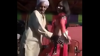 Preview 4 of Anike Albrirt - Mujra excites a thatki Budha (old man) horny. Funny dance.