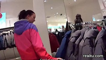 Preview 2 of Mt Step Mom - Stellar czech sweetie gets seduced in the hypermarket and poked in pov