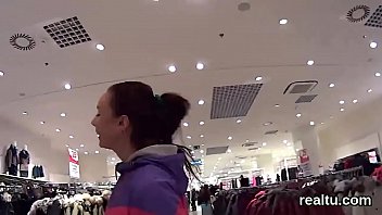 Preview 3 of Mt Step Mom - Stellar czech sweetie gets seduced in the hypermarket and poked in pov