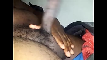 Preview 3 of My Son Cheating - Ct boy stroke his big thick black dick