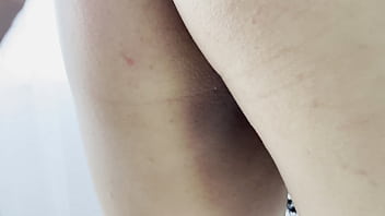 Preview 3 of Spycam Massage Japanese Voyeur - Milona successfully passed the porn casting and received a large dose of sperm in her tight pussy