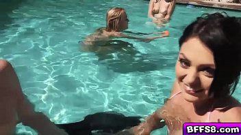 Preview 1 of Dude Xxxx - Hot babes in bikinis summer outdoor fucking