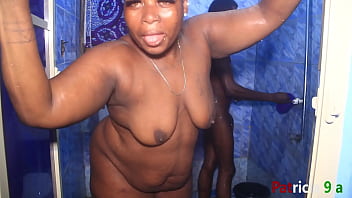 Preview 3 of Wet Euro Babe - Bbw patricia 9ja,  hardcore Shower sex with softkind