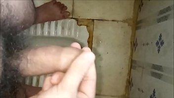 Preview 1 of Pooja Bf Xxx Hindi - Masturbate using condom in dirty public toilet