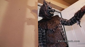 Preview 1 of Pornmasturbe - Petite red riding hood gets huge dick