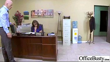 Preview 1 of Gay Thai Magz - (cassidy banks) Busty Office Slut Girl In Hard Style Bang movie-09