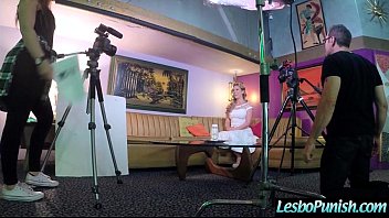 Preview 1 of Ankle Chain And Heels - (aaliyah&amp_cherie) Naughty Lesbo Girls Hard Play In Punish Sex Scene movie-01