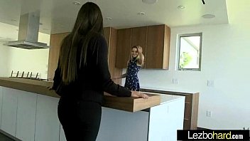 Preview 2 of Gut Erzogen - (Kenna James &amp_ Aspen Rae) Lez Horny Girls Make Action Sex Scene movie-19