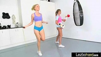 Preview 2 of Milf Vicki Vette - (Charlotte Stokely &amp_ Kenna James) Lez Horny Girls Make Action Sex Scene movie-09
