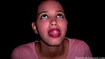 Preview 2 of Lady Boy On Lady Boy Porn - Young Ebony Girl First Gloryhole