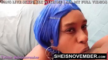 Preview 3 of Skyy Pumping Tease - Cum Swallow By Rough Neck Step Dad Fucking Her Throat Draining His Balls Facial