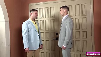 Preview 1 of Lingerie Bra Porn - Chris Harder and Travis James sucks each other