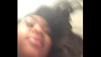 Preview 4 of Stanley Nandex Dica Toa - Sexy black teen girl shows her huge tits thighs and big ass in webcam