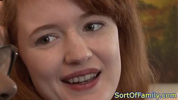 Preview 1 of Coipo Grosso - Redhead stepdaughter cockriding black stepdad