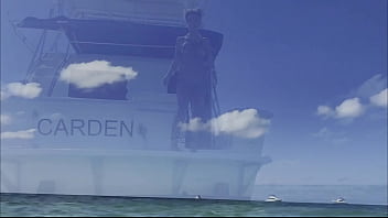 Preview 1 of Lesbian In The Pool - Monika Fox Swims Naked In Atlantic Ocean &amp_ Pees On Beach (Free)