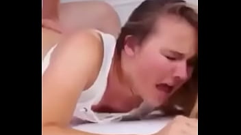 Preview 3 of Study Mom Japan - Beautiful blonde teen loudly fucked from behind (croped).