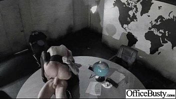 Preview 1 of Porn Bike Girl - (peta jensen) Horny Girl With Bigtits Love Hard Sex In Office movie-30