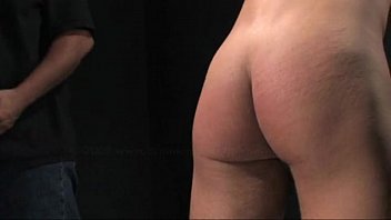 Preview 3 of Fluffy Boob - Hot man Chase is hoised and spanked for a red butt