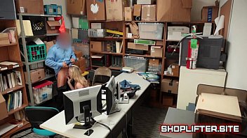 Preview 2 of Web Cam Blondes - Interesting Shoplifting Nympho Backroom Hidden-Camera Sex