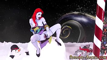 Preview 1 of Raped Force Video - Gothic doll sucks cock