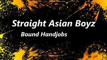 Preview 1 of Fuck Pragnant - Bound Straight Boyz Handjob