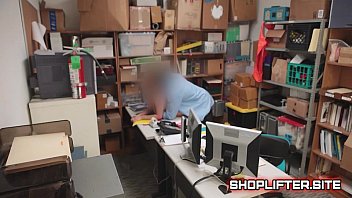 Preview 4 of Tube Porn Kylie - Dumb Shoplifting Hottie Backroom Shop Fucking