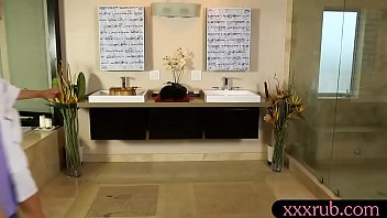 Preview 1 of Japanese Lesbian Soapy - Sexy blonde masseuse gets banged by her pervert client