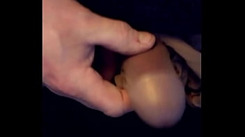 Preview 1 of Grandma And Grandp - Tan Stocking cumshot