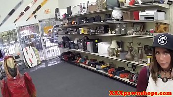 Preview 2 of Asian Begging - Pawnshop babe rims and cocksucks guy