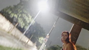 Preview 2 of Pornstar Nice - Arrisquei uma punheta pra gostosa no ponto de &ocirc_nibus