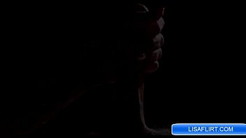 Preview 1 of Handjob Comeshot - passionate horny sex with nice dick and black environment