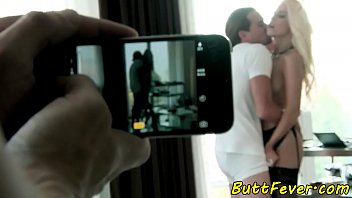 Preview 1 of French2009 - Eurobabe assfucked hard in stockings