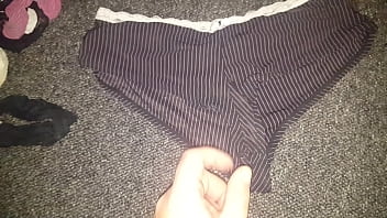 Preview 3 of Forcely Anal Panish - My wifes dirty panties ready to be sold